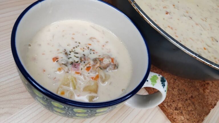 ニューイングランド風クラムチャウダー