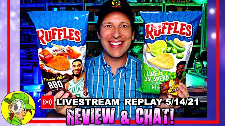 Ruffles® FLAMIN' HOT® BBQ & LIME JALAPEÑO Review 🥔🔥 Livestream Replay 5.14.21 | Peep THIS Out! 🕵️‍♂️