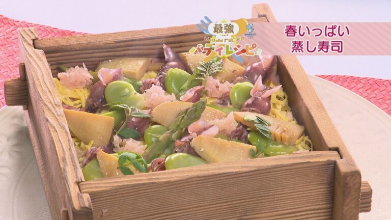 【春】春いっぱい蒸し寿司
