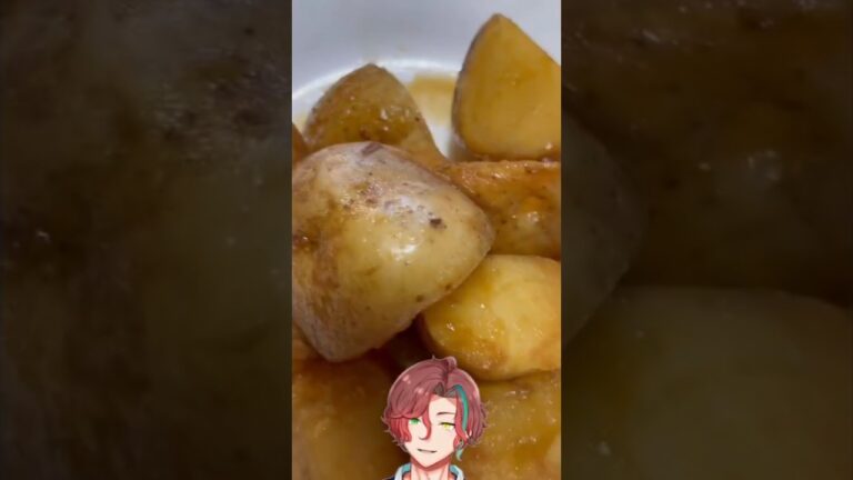 【実写】じゃがいもの甘辛煮を作るだけ【VTuber】 #cooking #food