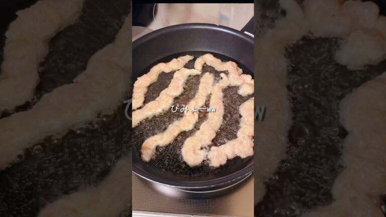 不器用さんでも作れる　鶏むね肉で好きな形のチキンナゲットと俵形おにぎり弁当#shorts