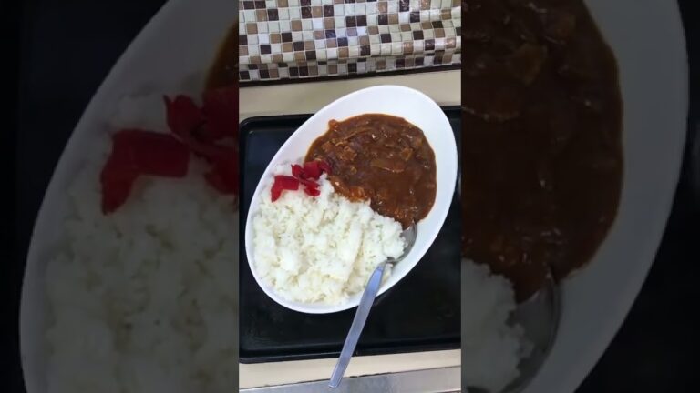 ハヤシライスがメニューにある立ち食いそば屋さん / hayashi rice