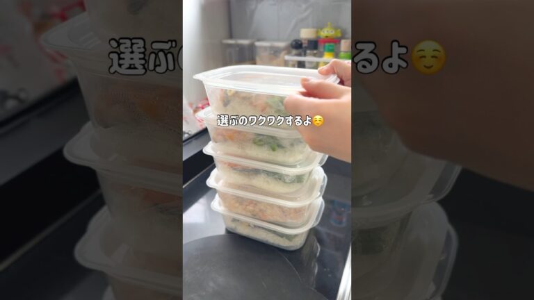 鮭の冷凍弁当🍱 #お弁当 #冷凍弁当 #作り置き