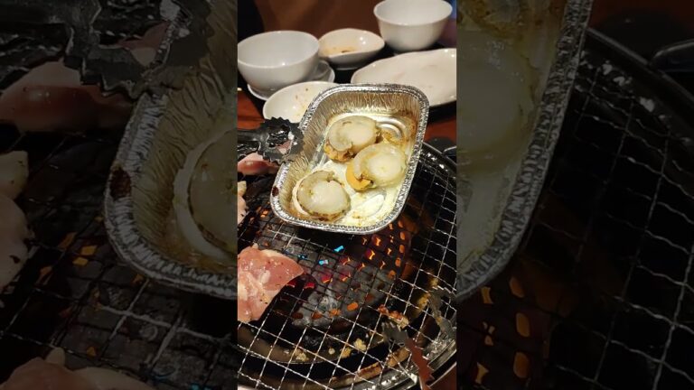 焼肉五苑「ホタテのホイル焼き」を食べてみた！