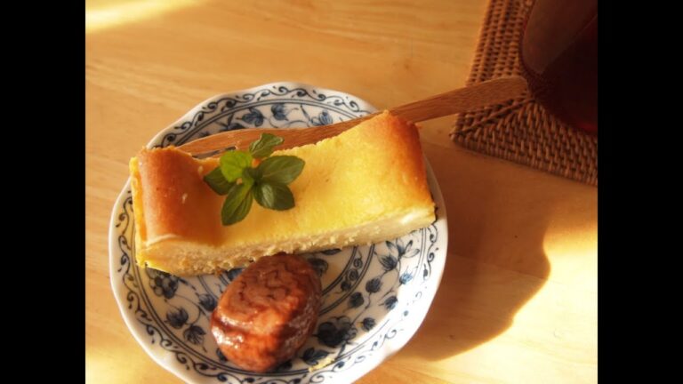 おつまみクッキー/ 栗の渋皮煮 /チーズケーキで一息