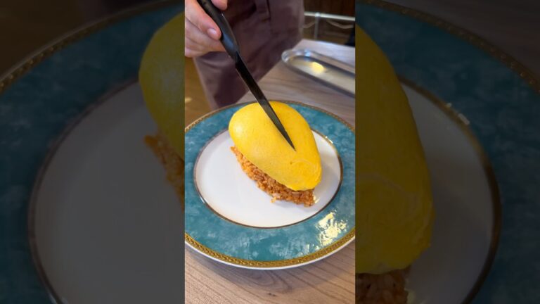 世界に誇るオムライス職人の夢のコラボ！さん太✖️キチキチ！一度は食べたい絶品オムライス！