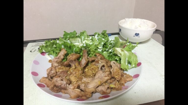 【さっぱり】豚肉の葱ポン酢炒め【美味しい】