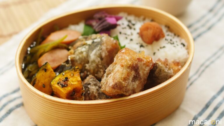 【ねぼすけ弁当】さば缶 をアレンジ！ 揚げない 竜田揚げ 弁当 のレシピ 作り方