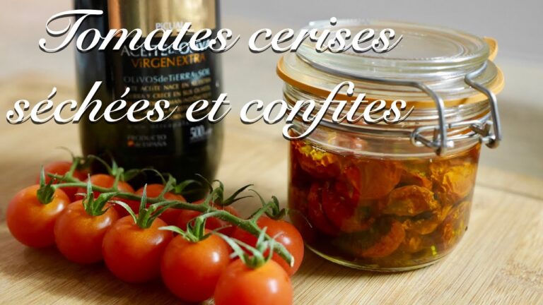 【セミドライトマトのオイル漬け】簡単な自家製万能調味料のレシピ🍅/トマトの甘味、酸味を凝縮！！