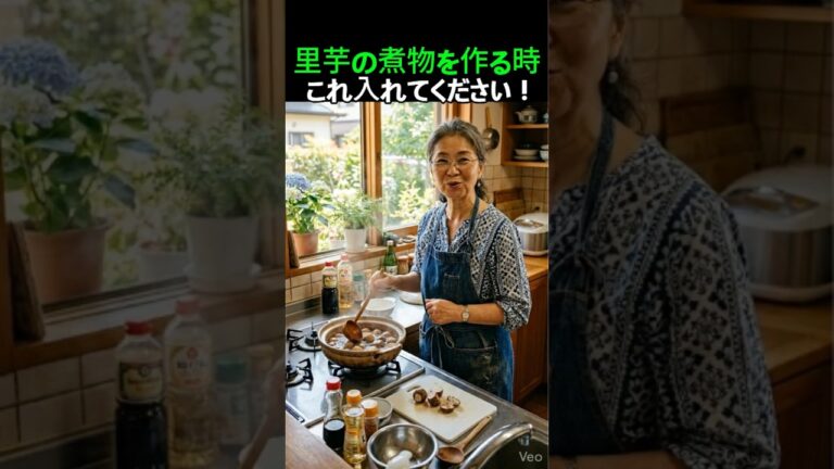 里芋の煮っころがしに“これ”入れて一気にご飯泥棒