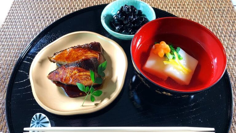 ぶりの照り焼き おせち料理