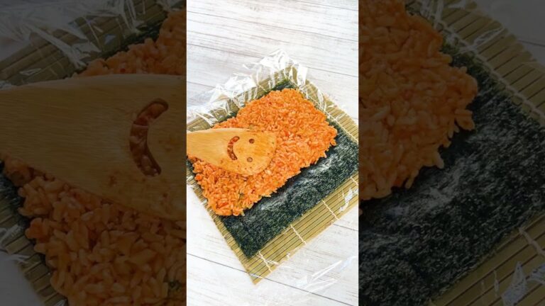 おいしすぎて危険！豆苗とチーズキンパ#shorts