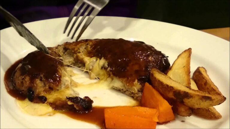 ガスト　チーズinハンバーグ