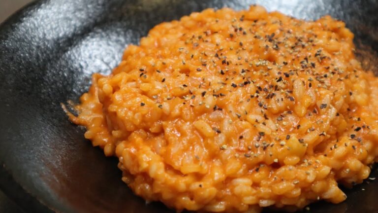 【トマトチーズリゾット】簡単だけど味はプロ級‼