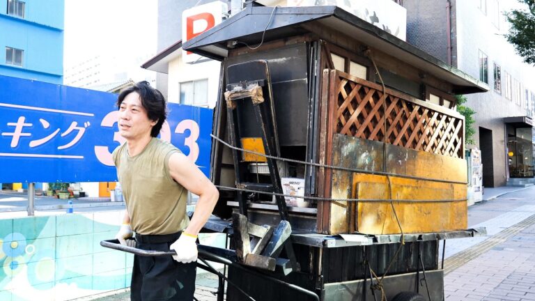 夜中３時までワンオペ！鉄人店主による深夜ラーメン屋台の１日に密着！