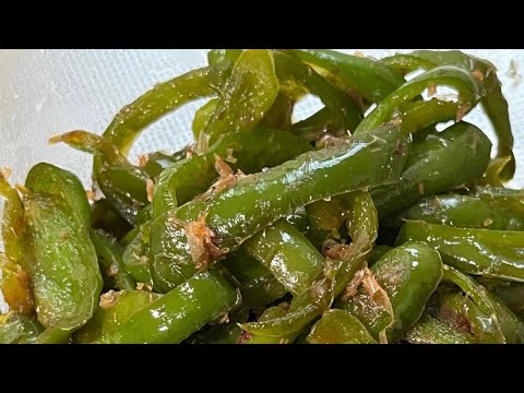 【タモリさんのピーマン煮浸し】一番うまいピーマン料理。子供も沢山食べてくれます。