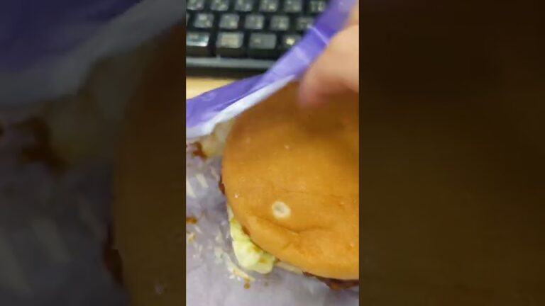 本日のランチ。【マックのてりやきチキンフィレオ】レモン風味のソースが美味しい！