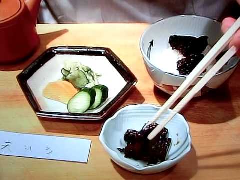 《穴子の佃煮》・・・・大和の 和の料理《穴子の佃煮と崇福寺》