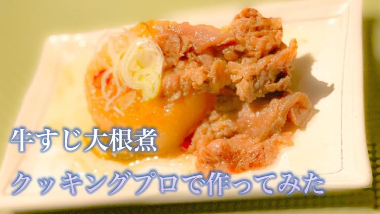 11話 クッキングプロで牛すじと大根を調理してみたら今までの悩みが解消されビックリした。もう悩まない