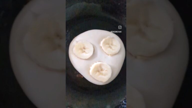 米粉のバナナホットケーキ🥞