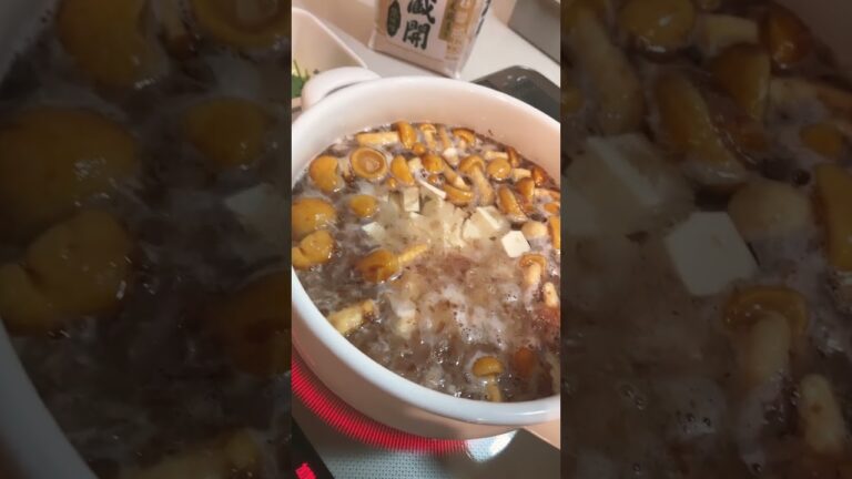 なめこ味噌汁