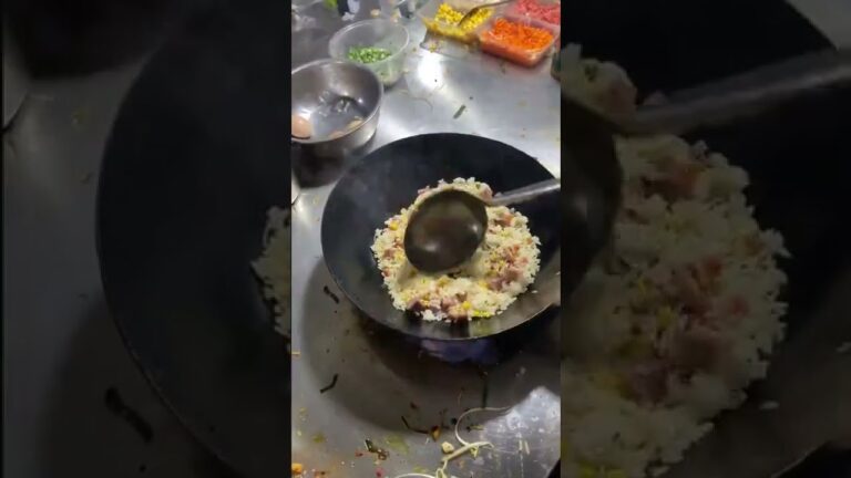 超美味しい中華チャーハン、本格チャーハン、中国屋台チャーハンの作り方