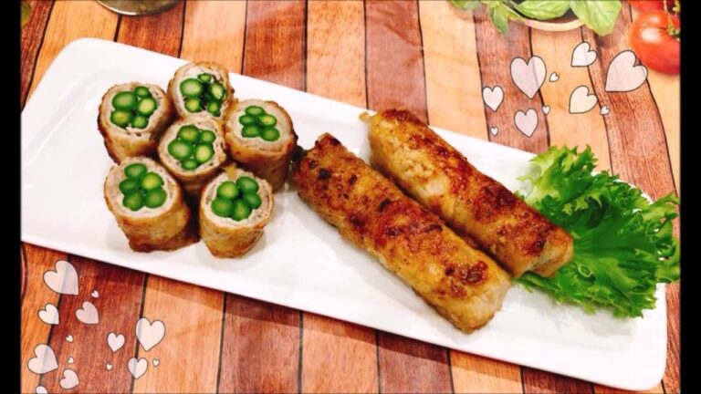 豚肉アスパラ巻き