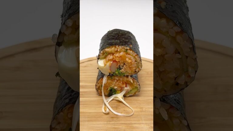 とろとろチーズキンパ🧀世界一簡単❤️‍🔥