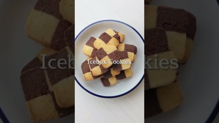 【簡単映えスイーツ】アイスボックスクッキー