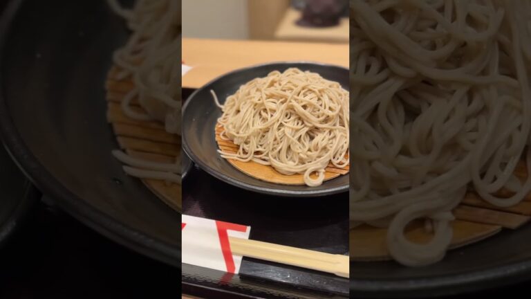 蕎麦居酒屋 弦で万福ざる！#shorts #そば
