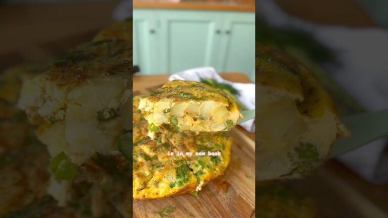 Asparagus, Pea and Potato Frittata