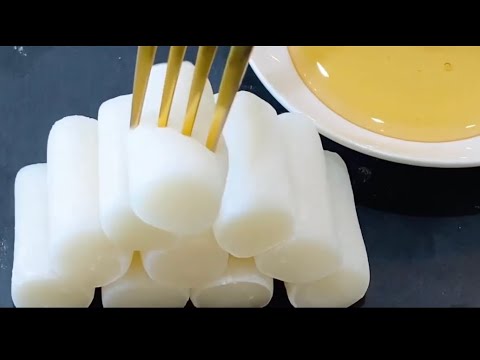 トッポッキ 餅の作り方. how to make tteokbokki mochi.