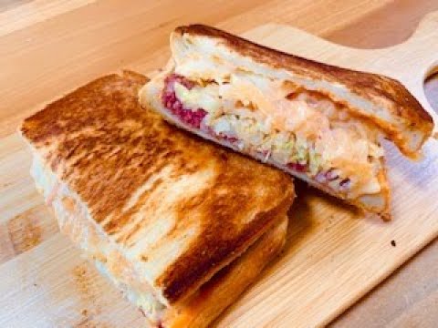 「ルーベンサンドウィッチ！とろけるチーズとコーンビーフ」山口雅美の幸せレシピ