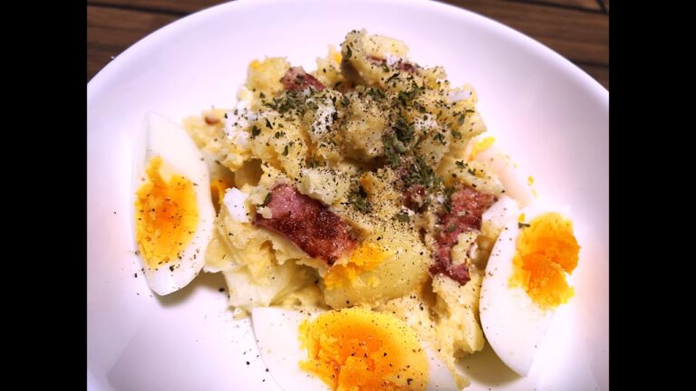 独身薄給男がポテトサラダで幸せになる動画