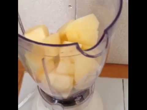 りんごジュースを作ってみたよ。