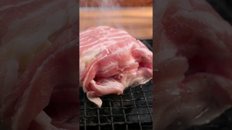 豚バラでカマンベールを包んだら、、、。