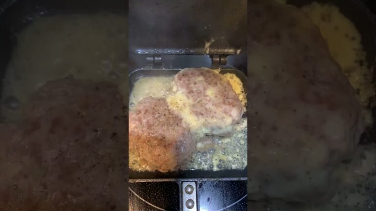 ホットサンドメーカーハンバーグが最高過ぎた