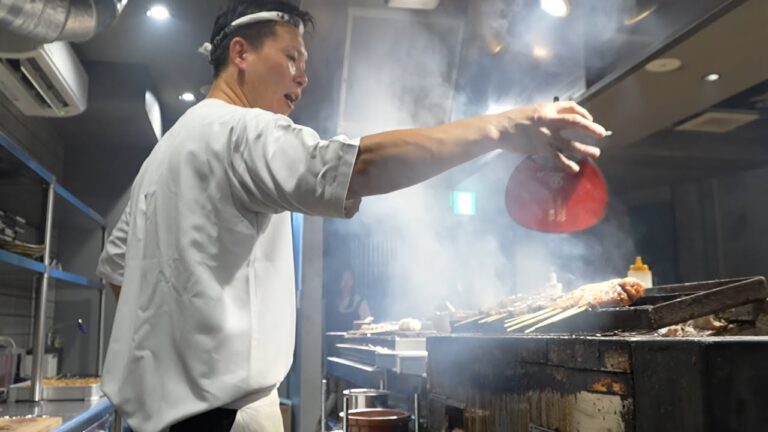 【剛腕の焼き鳥】廃業から15年で繁盛店まで登り詰める！諦めなかった漢の1日に密着【一力 湯田店】Yakitori  Rising to Success After 15 Years