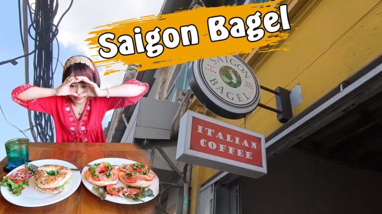 ベトナム料理天国｜川沿いのお洒落なお店でホーチミン1美味しいベーグル｜Mikami Nammy
