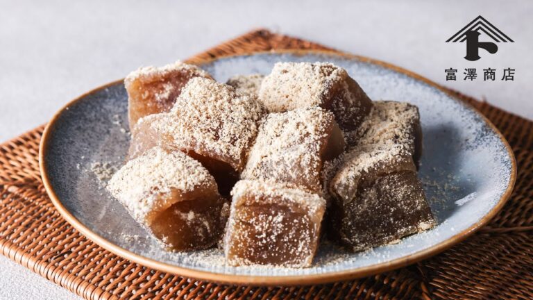 レンジで作れる！簡単わらび餅 / 和菓子のレシピ