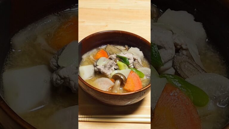 具沢山の豚汁#豚汁＃豚汁レシピ