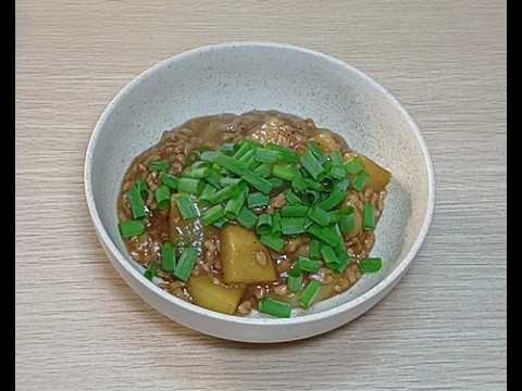 大根のそぼろあんかけを作りました　2026 4 21  #料理 #簡単レシピ #自炊 ＃cooking ＃food #おうちごはん