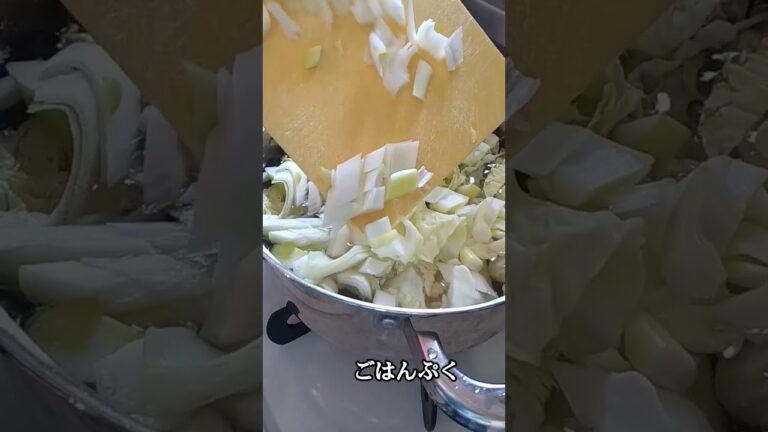 激うま味噌汁、キャベツとネギの味噌汁(ごはんぷく)