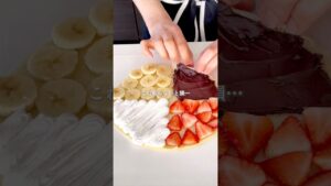 混ぜて焼くだけ！米粉のクレープ #お菓子作り #簡単レシピ #乳製品不使用 #卵不使用