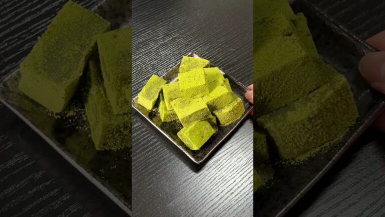 抹茶わらび餅🍵#shorts
