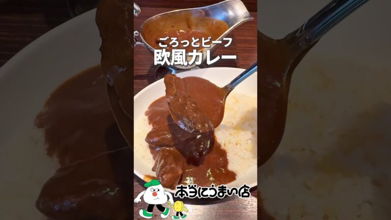 ごろっとビーフの欧風カレー