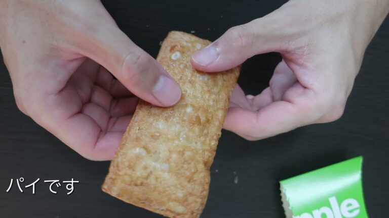 改めてマックドナルドのホットアップルパイを食べてみる　I'm going to try McDonald's Hot Apple Pie again.