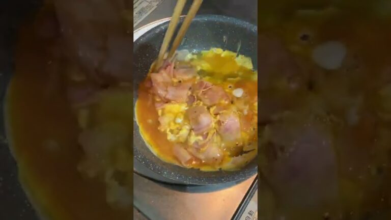 【楽々】だれでもできる弁当　ベーコンエッグ　#shorts