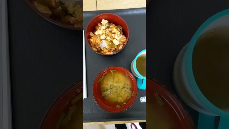 #朝食 #納豆キムチ#春菊