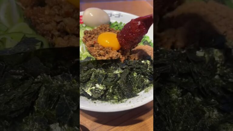 100万回再生された台湾まぜそばの裏技カスタム【名古屋ラーメン】